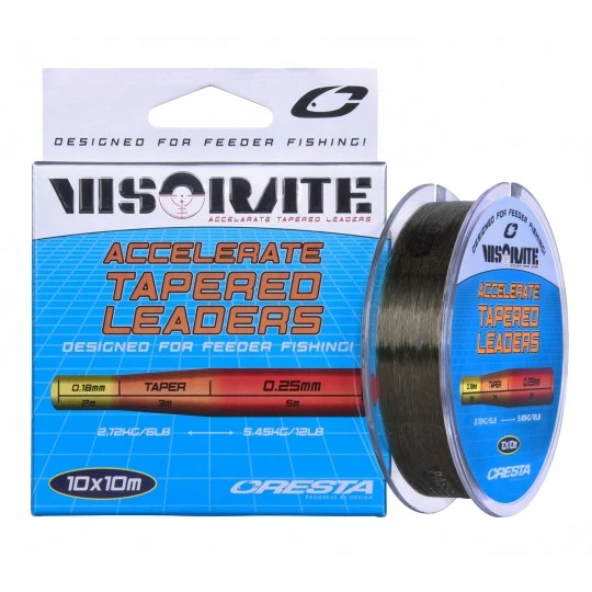 CRESTA Visorate Accelerate Tapered Leaders 1 CRESTA Visorate Accelerate Tapered Leaders