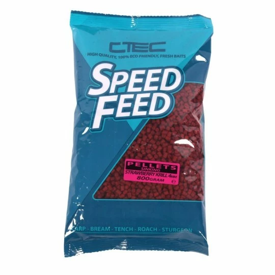 CTEC Speed Feed Pellets / Strawberry Krill 1 CTEC Speed Feed Pellets / Strawberry Krill