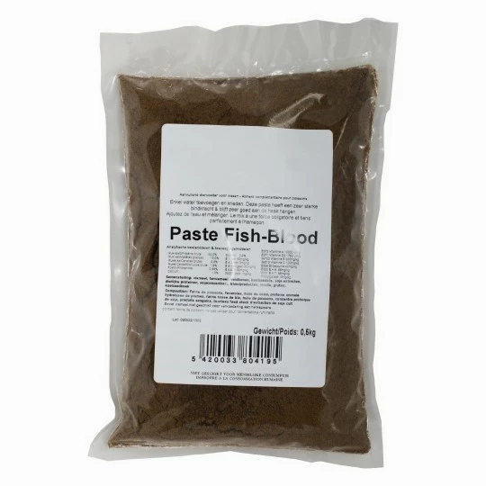 DE HENGELSHOP Paste Fish-Blood - 500g 2 DE HENGELSHOP Paste Fish-Blood - 500g - Afbeelding 2