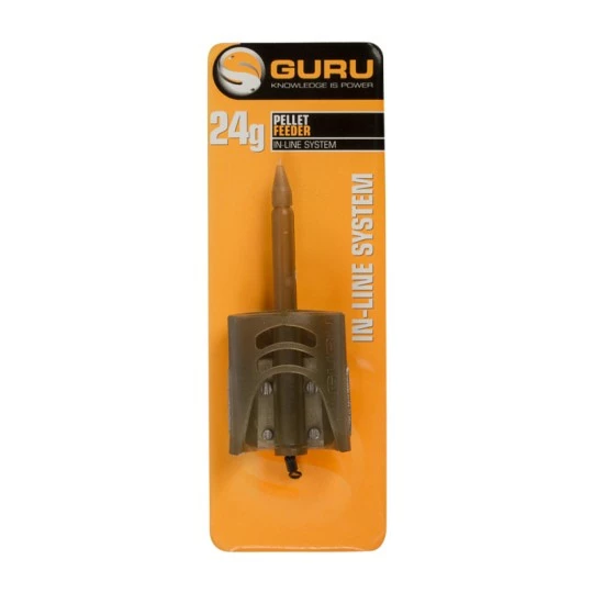 GURU Pellet Feeder Small 24g (In-Line System) 1 GURU Pellet Feeder Small 24g (In-Line System)