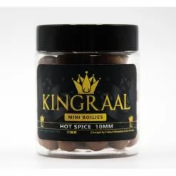 KINGRAAL Mini Boilies Hot Spice 10mm 50gr 6 KINGRAAL Mini Boilies Hot Spice 10mm 50gr -Aas en Voer Verkoop kingraal mini boilies hot spice 10mm 50gr km56 hookbaits 2