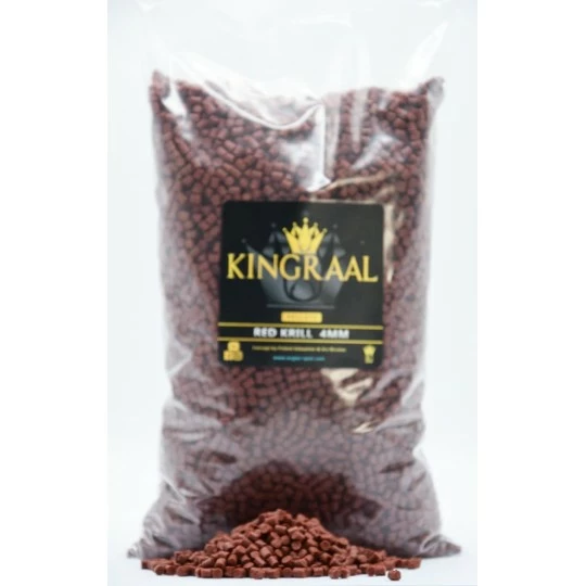 KINGRAAL Pellets Red Krill 4mm - 2kg 1 KINGRAAL Pellets Red Krill 4mm - 2kg
