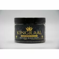 Aas en Voer Verkoop -Aas en Voer Verkoop kingraal soft hook pellet 6mm natural black fruit 100gr km20 hookbaits 1