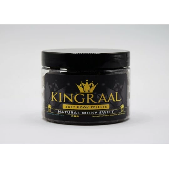 KINGRAAL Soft Hook Pellet 6mm Natural Milky Sweet 100gr 2 KINGRAAL Soft Hook Pellet 6mm Natural Milky Sweet 100gr - Afbeelding 2