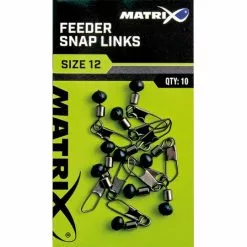 MATRIX Feeder Bead Snap Links Size 12