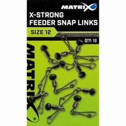 MATRIX X-Strong Feeder Snap Links Size 10