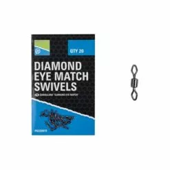 PRESTON INNOVATIONS PRESON Diamond Eye Match Swivels
